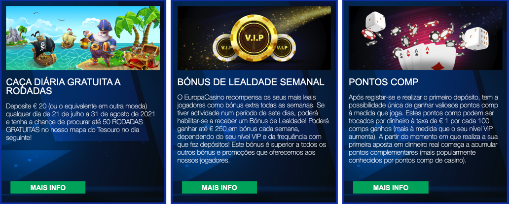 Otro Bonus Europa Casino
